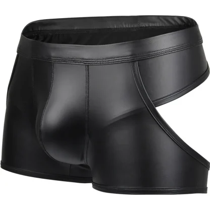 Open Back Solid Boxer Brief