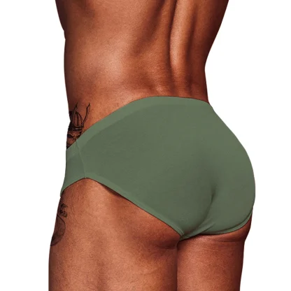 Men's Solid Casual Panties - Image 3