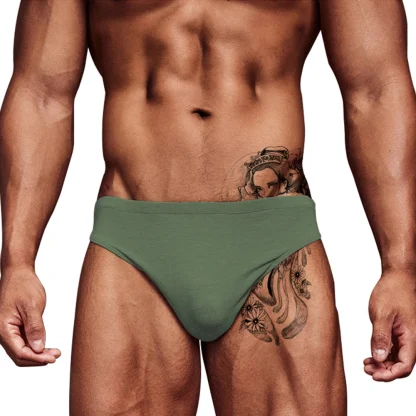 Men's Solid Casual Panties - Image 2