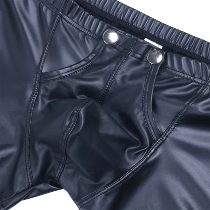 Snap Button Crotch Boxer Brief - Image 4