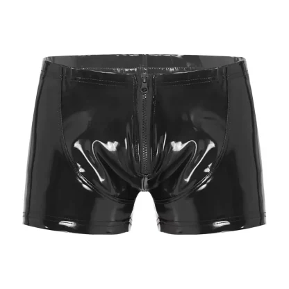 Zippered Crotch Boxer Brief