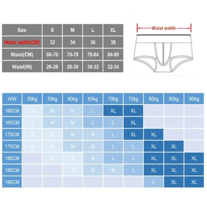 Shiny Elastic Boxer Briefs with Pocket - Image 7