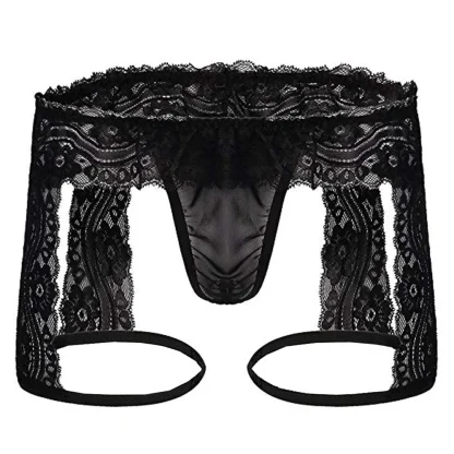 Sexy Sheer Lace Men's Panty - Image 4