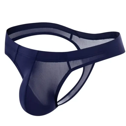 Seamless Men's Solid Thongs - Image 6