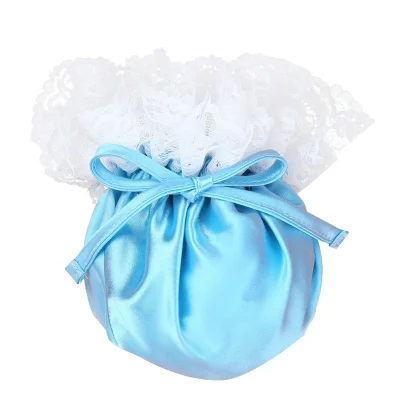 Lace Trim Drawstring Penis Pouch - Image 7
