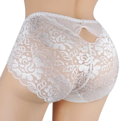 Sexy Sheer Lace Briefs - Image 5
