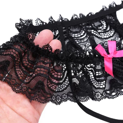 Sexy Sheer Lace Jockstrap - Image 7