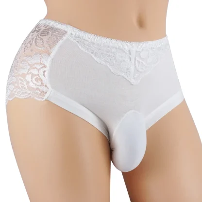 Sexy Sheer Lace Briefs - Image 4