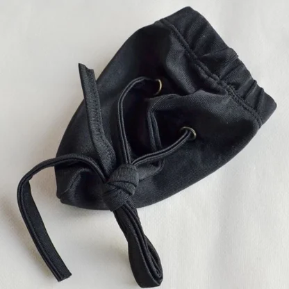 Drawstring Solid Penis Pouch - Image 3