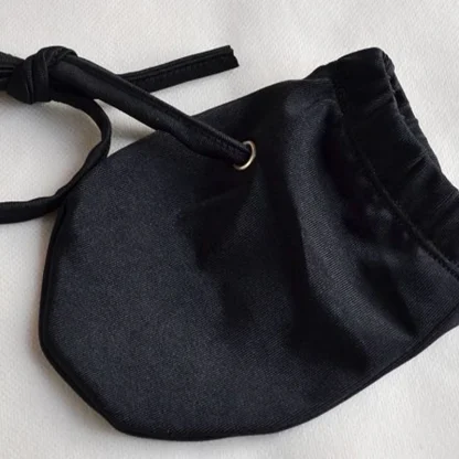 Drawstring Solid Penis Pouch - Image 4