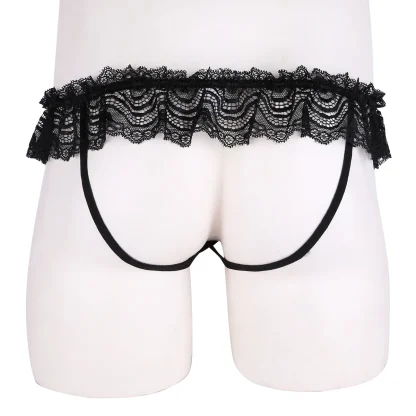 Sexy Sheer Lace Jockstrap - Image 3