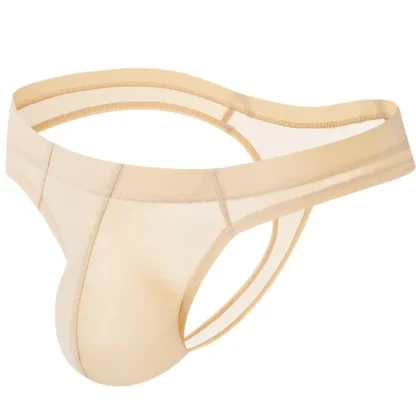 Seamless Men's Solid Thongs - Image 3