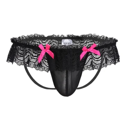 Sexy Sheer Lace Jockstrap