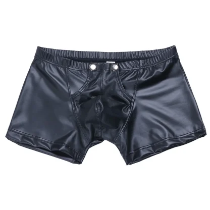 Snap Button Open Crotch Brief - Image 2