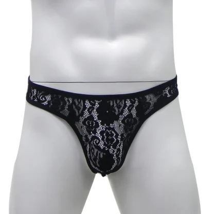 Sexy Sheer Lace Thong