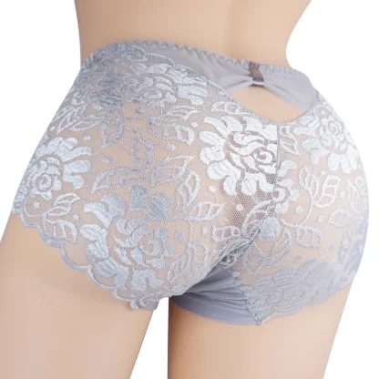 Sexy Sheer Lace Briefs - Image 3