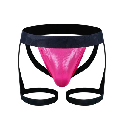 Shiny Thigh Harness Jockstraps - Image 5