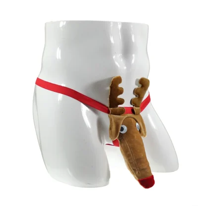 Reindeer Cock Pouch G-string - Image 3