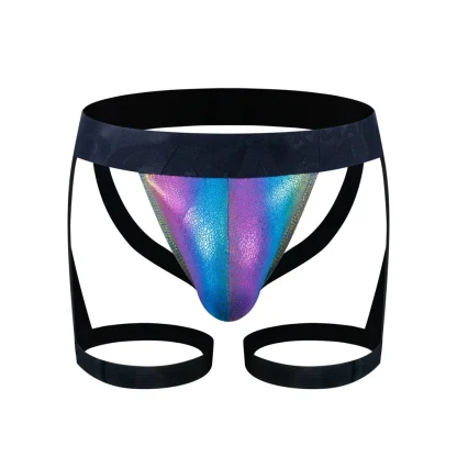 Shiny Thigh Harness Jockstraps - Image 4