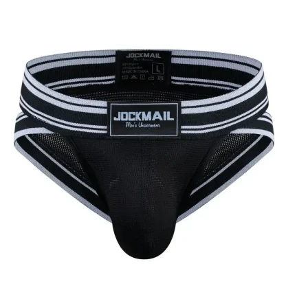 Breathable Striped Sexy Brief - Image 5