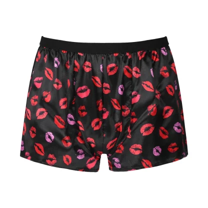 Kiss Mark Print Boxers