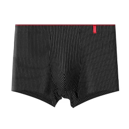 Casual Striped Boxer Briefs - Image 4
