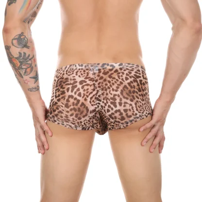 Transparent Leopard Boxer Briefs - Image 3