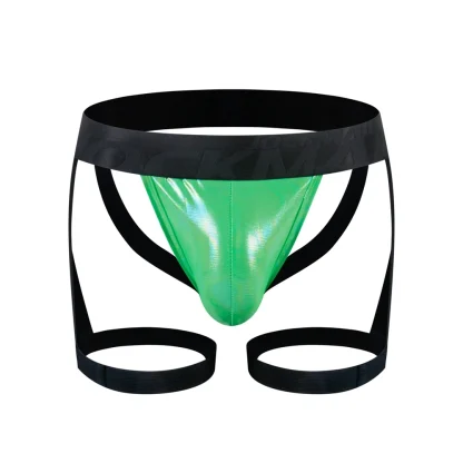 Shiny Thigh Harness Jockstraps - Image 7
