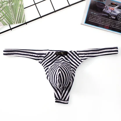 Sexy Men's Striped G-strings - Image 6