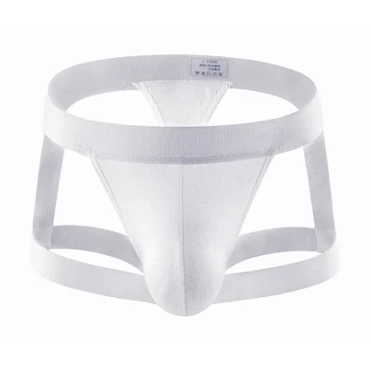 Sexy Cock Pouch Solid G-strings - Image 4