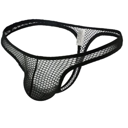 Low-rise Fishnet Sheer G-strings