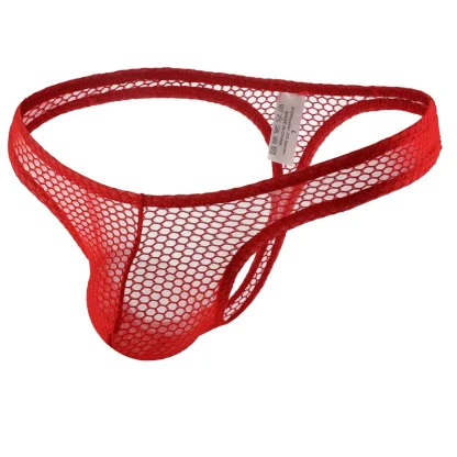 Low-rise Fishnet Sheer G-strings - Image 4