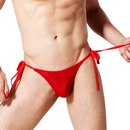 Tie-side Men's Solid G-strings - Image 2
