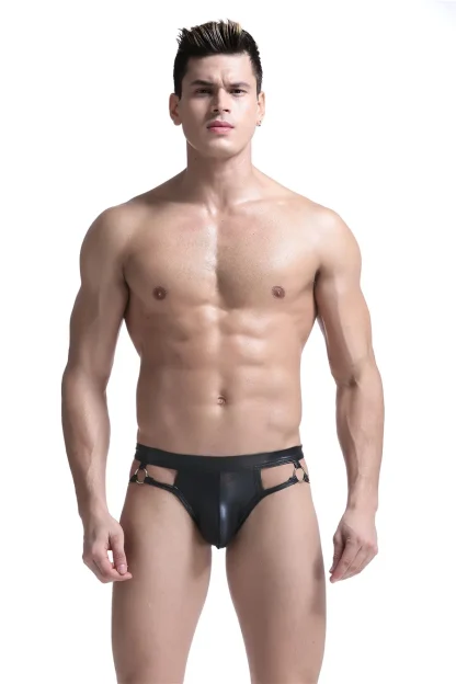Sleek Black Sexy Jockstrap - Image 4