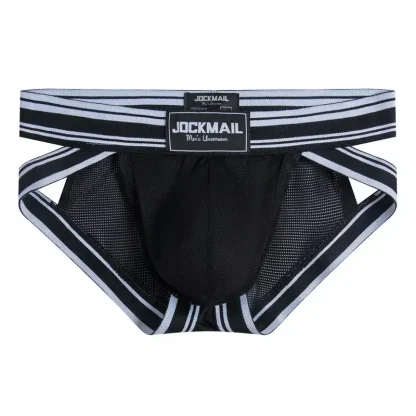 Breathable Striped Sexy Brief - Image 6