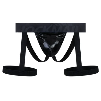 Shiny Thigh Harness Jockstraps - Image 3