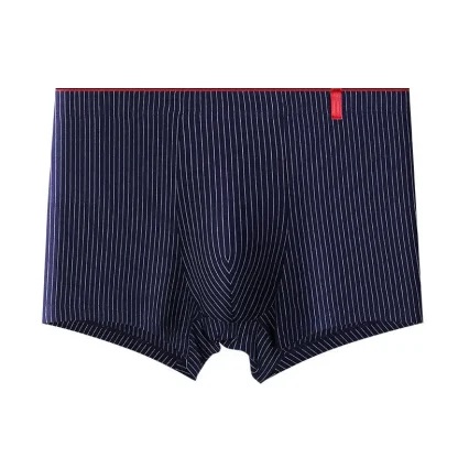 Casual Striped Boxer Briefs - Image 2