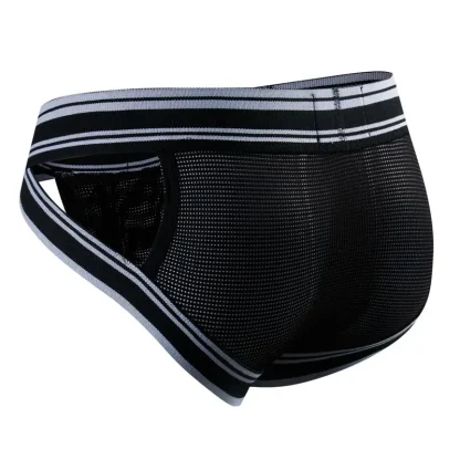 Elastic Striped Sexy Briefs - Image 2