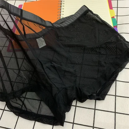 Sexy Mesh Boxer Brief - Image 6