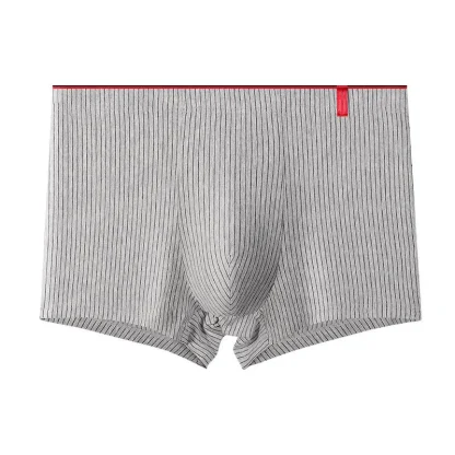 Casual Striped Boxer Briefs - Image 3