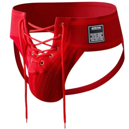 Lace-up Front Sexy Jockstraps