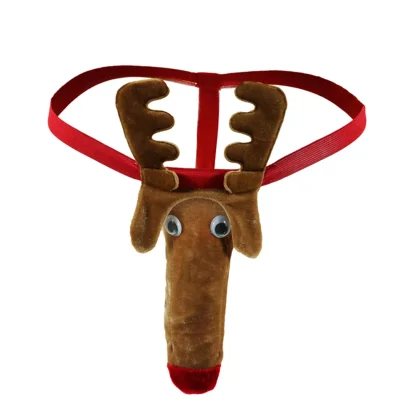 Reindeer Cock Pouch G-string