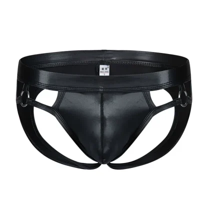 Sleek Black Sexy Jockstrap - Image 6