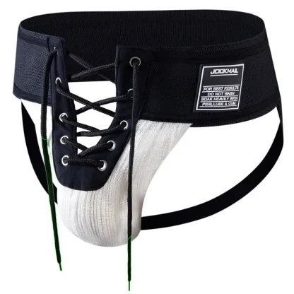 Lace-up Front Sexy Jockstraps - Image 2