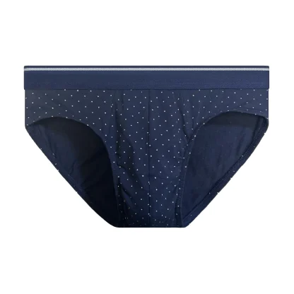 Breathable Striped Casual Briefs - Image 2