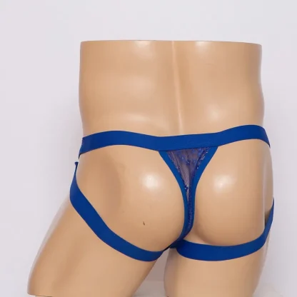Sheer Lace Sexy Jockstrap - Image 5