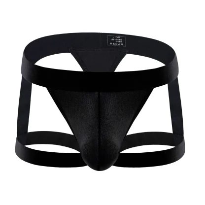 Sexy Cock Pouch Solid G-strings - Image 3