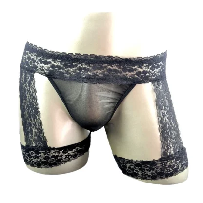 Sexy Lace Thigh Strap G-strings