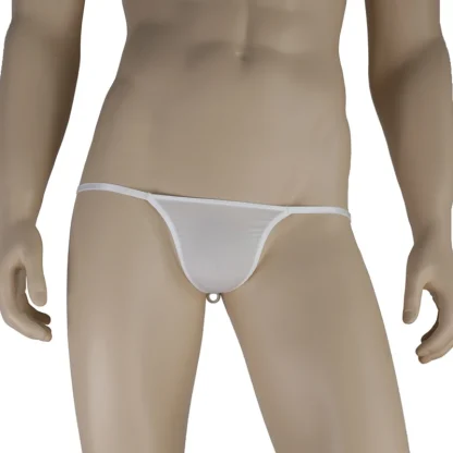 Erotic Beaded Mesh G-string