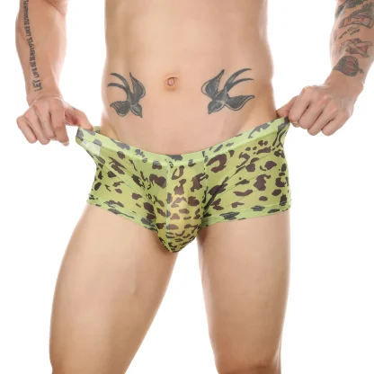 Transparent Leopard Boxer Briefs - Image 6
